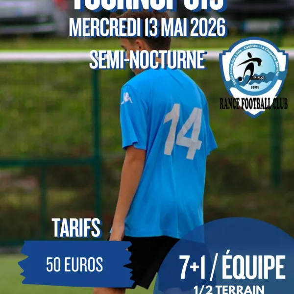 Tournoi 2026 U15 du Rance FC – Caulnes