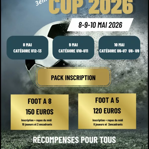 Provence Cup 2026 U7 & U9 – Rochefort-du-Gard