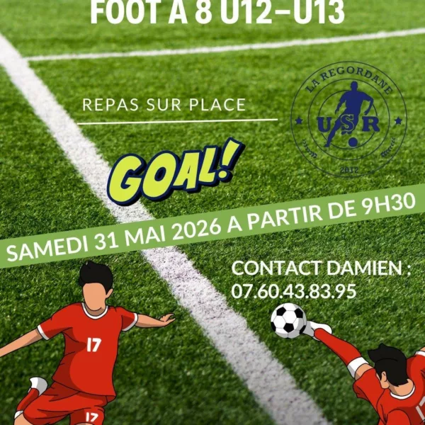 Tournoi 2026 U13 & U15F de l’US Regordane – Sainte-Anastasie