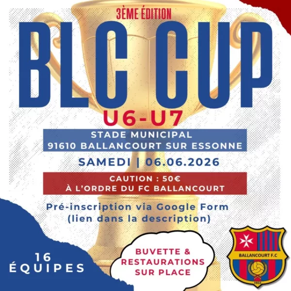 BLC Cup 2026 U7 du Ballancourt FC – Ballancourt-sur-Essonne