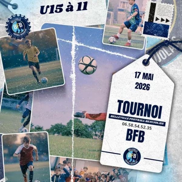 Tournoi National 2026 U15 – Belleville-en-Beaujolais