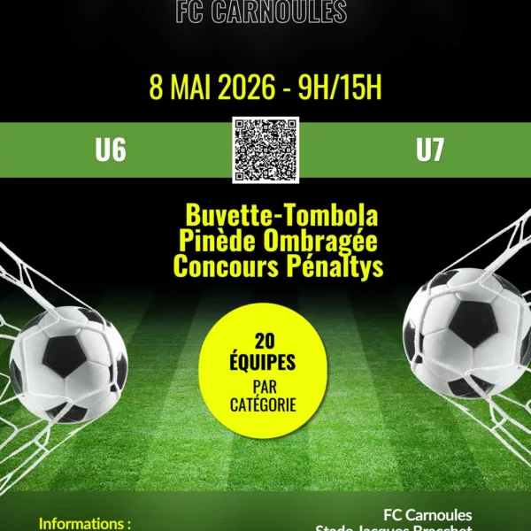 Tournoi 2026 U6 & U7 du Carnoules FC