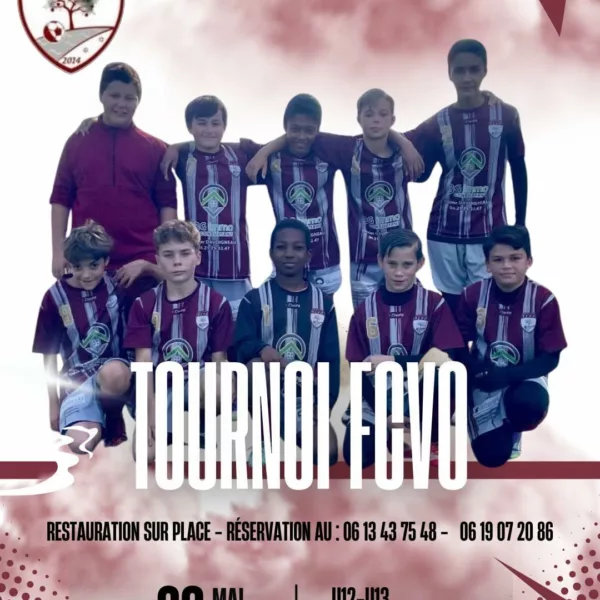 Tournoi 2026 U13 du FC de la Vallées d&rsquo;Ouanne – Chuelles