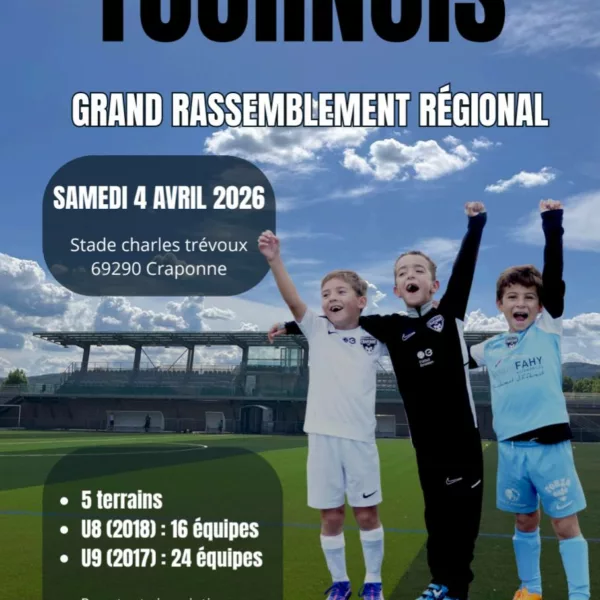 Grand Rassemblement Régional 2026 U8 & U9 de l&rsquo;AS Craponne