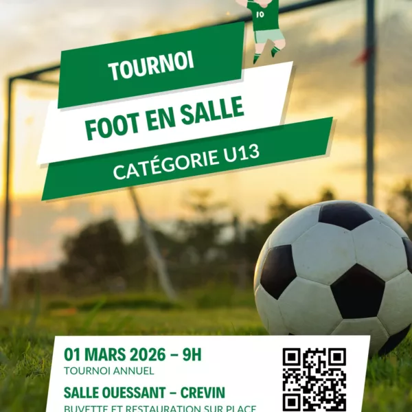 Tournoi en Salle 2026 U13 de l&rsquo;US Bel Air – Crevin