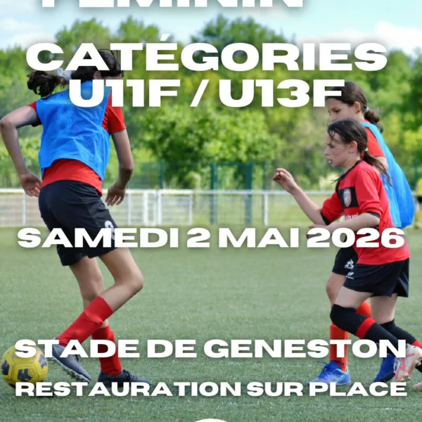 Tournoi Féminin 2026 U11F & U13F de l’ASSL – Geneston
