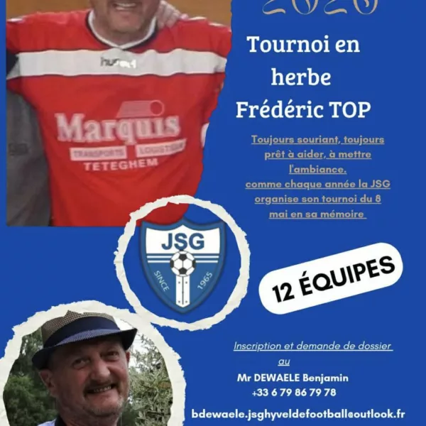 Tournoi Frédéric Top 2026 U13 du JS Ghyvelde