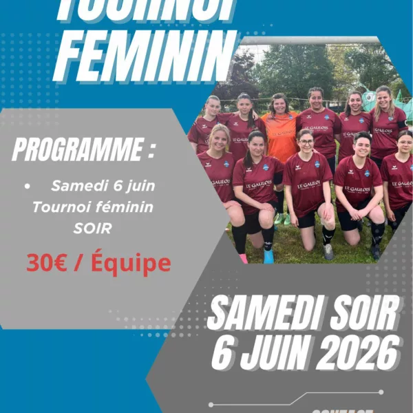 Tournoi 2026 Seniors F du Jassans-Frans Football – Jassans-Frans Football