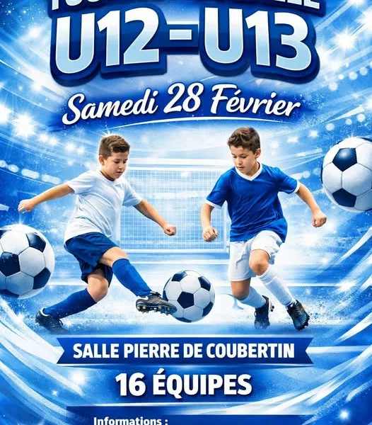 Tournoi en salle 2026 U12 & U13 du CS La Gorgue