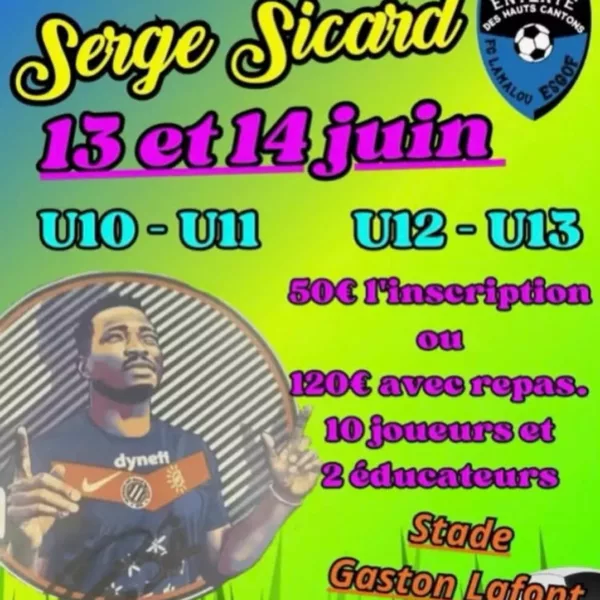 Tournoi Serge Sicard 2026 U13 de l&rsquo;Entente des Hauts Cantons – Lamalou-les-Bains