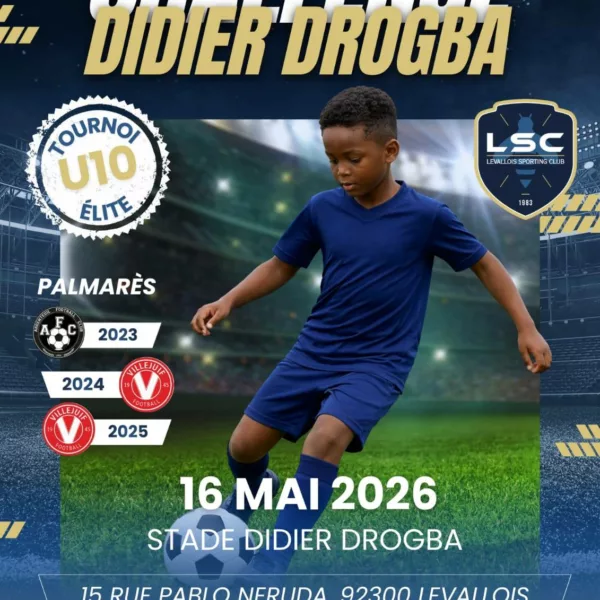 Challenge Didier Drogba 2026 U10 du Levallois SC – Levallois-Perret