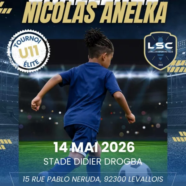 Challenge Nicolas Anelka 2026 U11 du Levallois SC – Levallois-Perret
