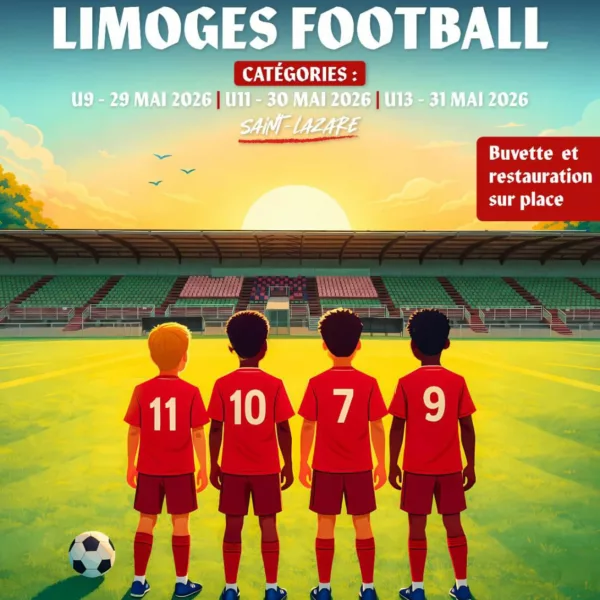 Tournoi 2026 U13 du Limoges Football
