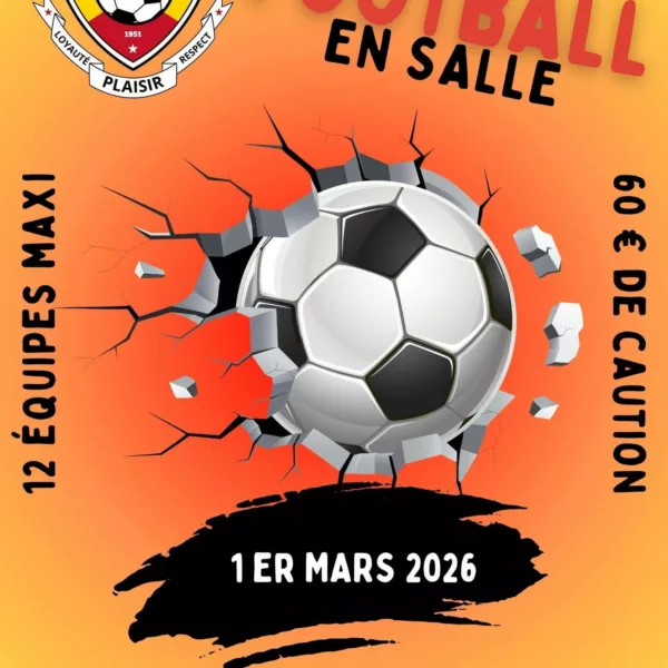 Tournoi en salle 2026 U13 de l’OSM Lomme Football