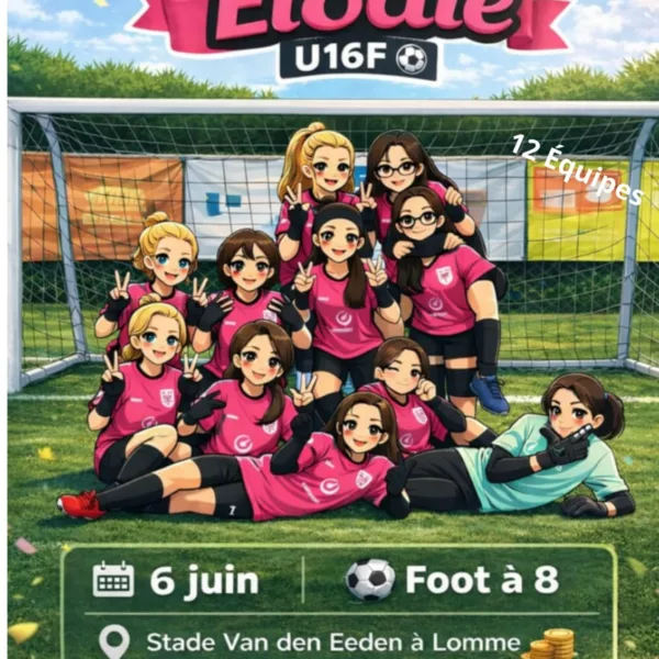 Challenge Elodie 2026 U16F du SRLD Football – Lomme