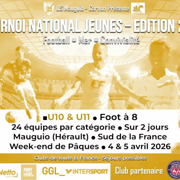 Tournoi 2026 U10 & U11 de l&rsquo;US Mauguio-Carnon – Mauguio