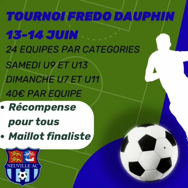 Tournoi Frédo Dauphin 2026 U7 & U11 du Neuville AC – Neuville-lès-Dieppe