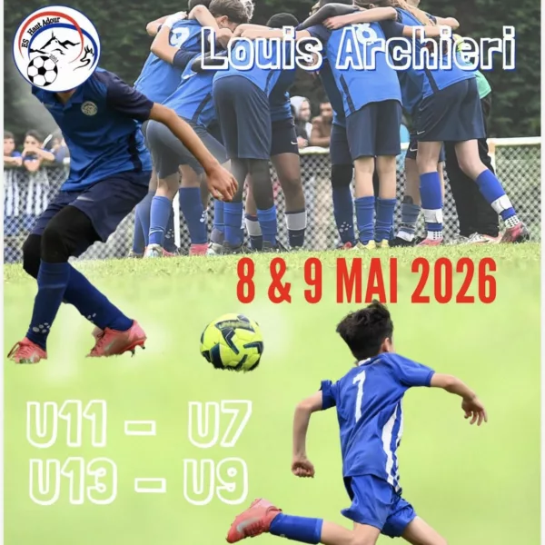 Tournoi Louis Archieri 2026 U9 & U13 de l’ES Haut Adour – Pouzac