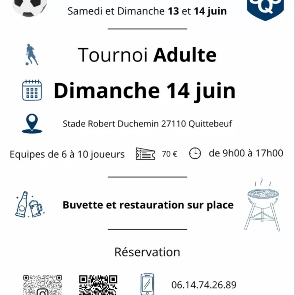 Tournoi Colette 2026 Seniors du SQC – Quittebeuf