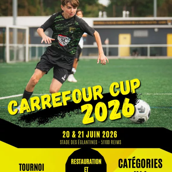 Carrefour Cup 2026 U14 du Neuvillette – Jamin FCF – Reims