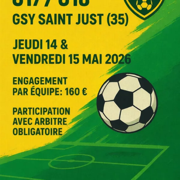 Tournoi 2026 U18 du GSY Saint-Just