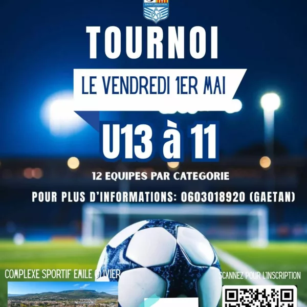 Tournoi 2026 U13 de l’Olympique Saint-Maximin – Saint-Maximin-la-Sainte-Baume