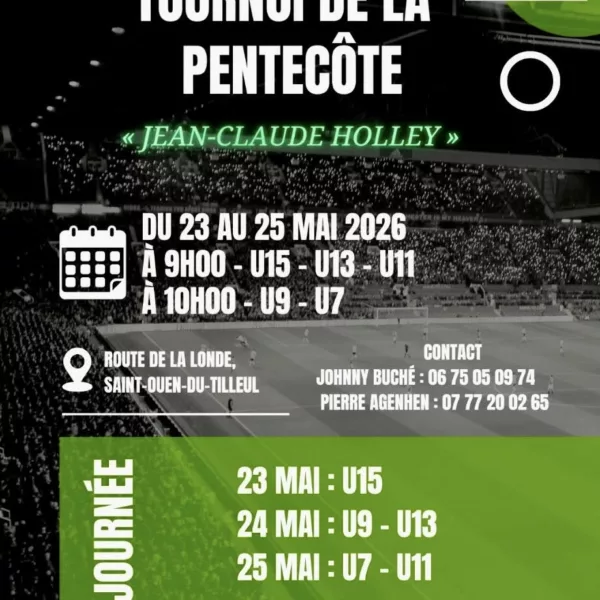 Tournoi 2026 U7 & U11 du FA Roumois – Saint-Ouen-du-Tilleul