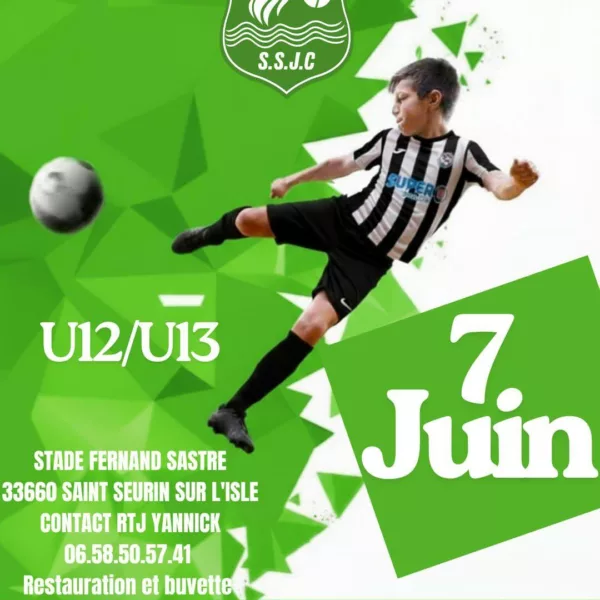 Tournoi 2026 U13 du SSJC – Saint-Seurin-sur-l&rsquo;Isle