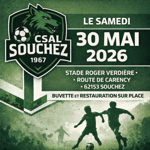 Tournoi 2026 U13 du SCAL Souchez