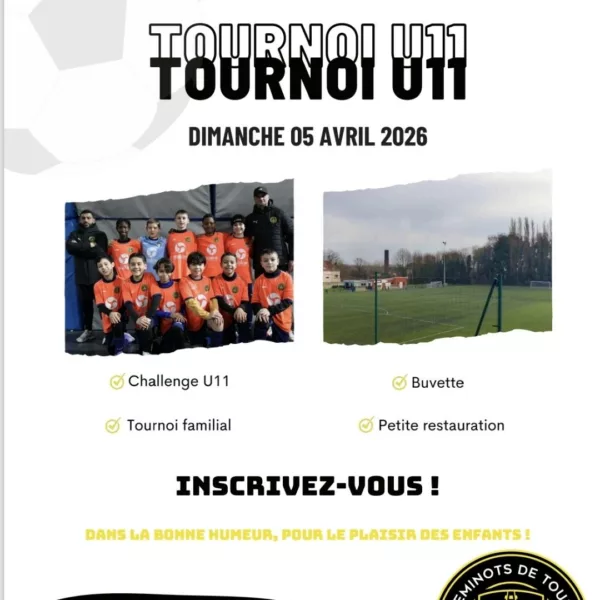 Tournoi 2026 U11 de l’UJS Cheminots de Tourcoing