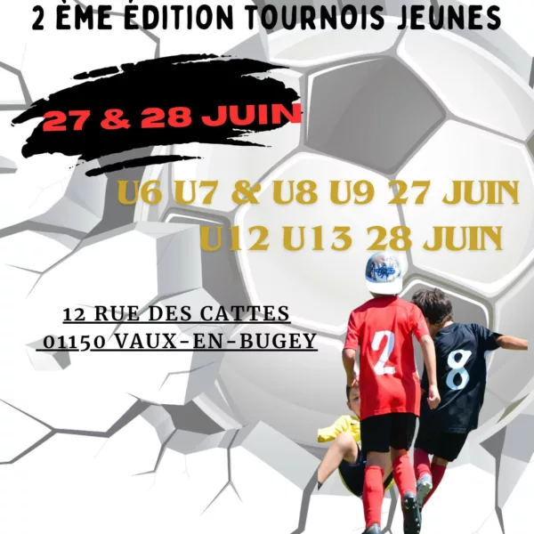 Tournoi 2026 U13 de l’US Vaux-en-Bugey