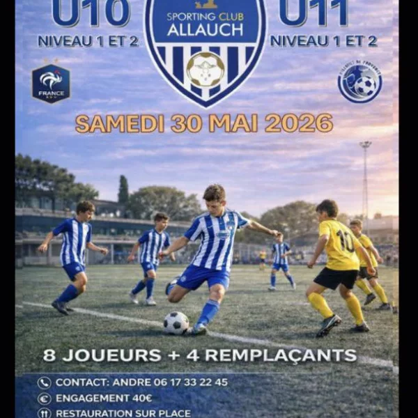 Tournoi 2026 U111 & U12 du SC Allauch