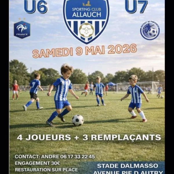 Tournoi 2026 U6 & U7 du SC Allauch