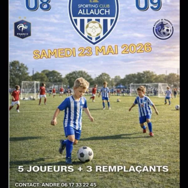 Tournoi 2026 U8 & U9 du SC Allauch