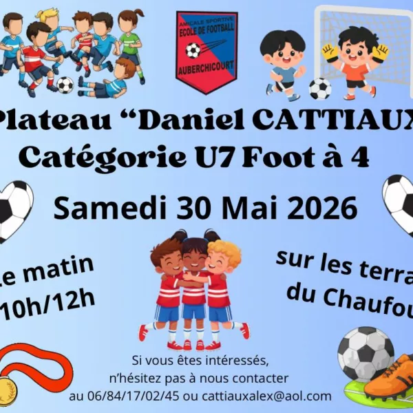Challenge Daniel Cattiaux 2026 U7 de l&rsquo;AS Auberchicourt