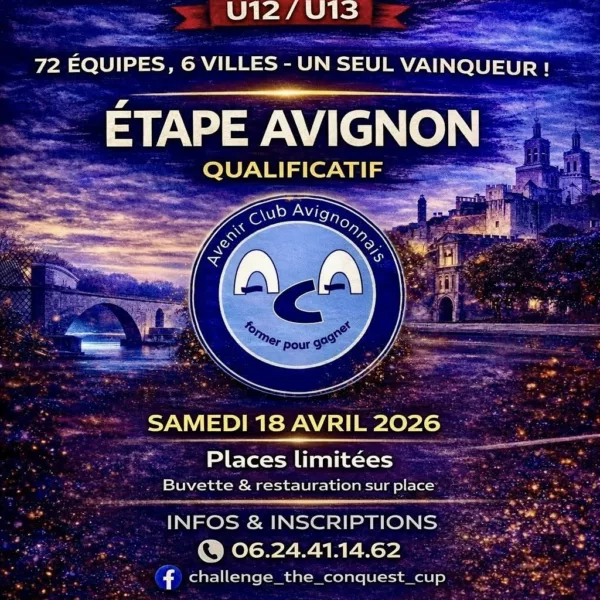 Challenge The Conquest Cup Qualificatif 2026 U13 – Avignon