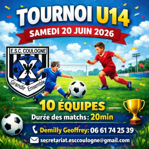 Tournoi 2026 U14 de l&rsquo;ESC Coulogne