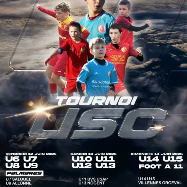 Tournoi USC 2026 U15 – Crèvecœur-le-Grand