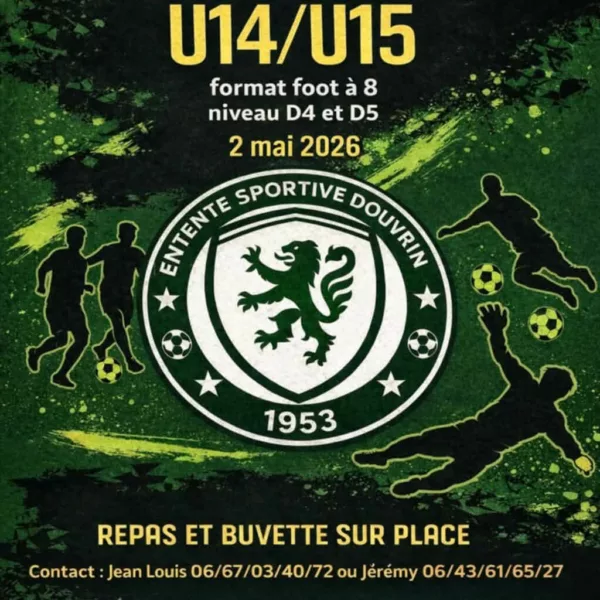 Tournoi U15 de l&rsquo;ES Douvrin
