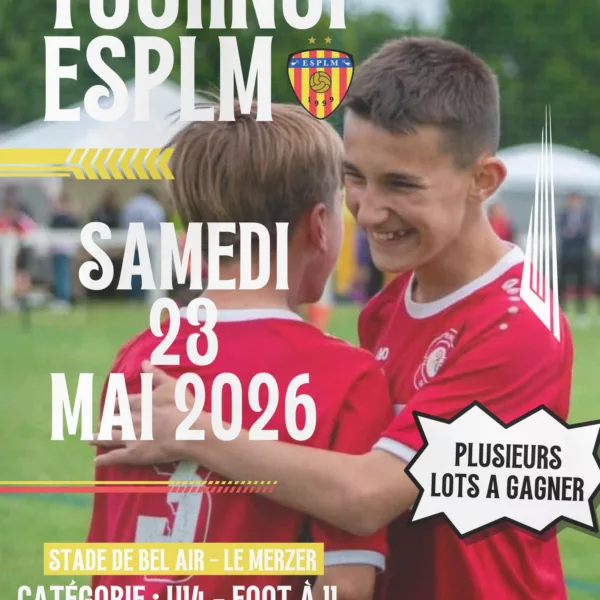 Tournoi ESPLM 2026 U14 de l&rsquo;ES Le Merzer