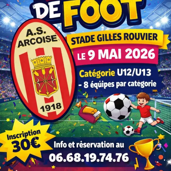 Tournoi de foot 2026 U13 de l&rsquo;AS Arcoise – Les Arcs