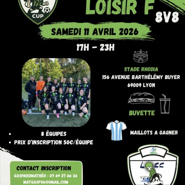 Elite LOSC Cup 2026 Loisirs M & Loisirs F du LOSC – Lyon