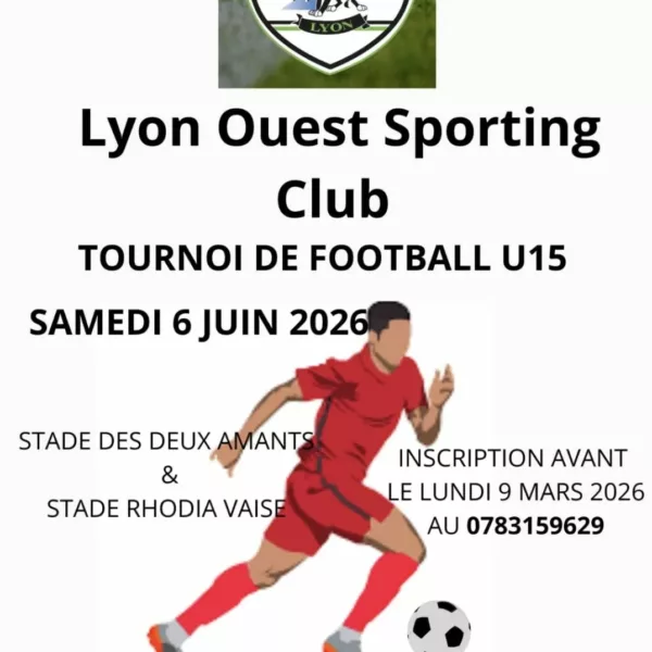Tournoi 2026 U15 du LOSC – Lyon