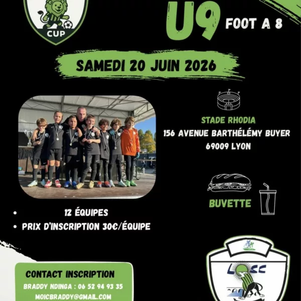 Kid LOSC Cup 2026 U9 & U10 du LOSC – Lyon
