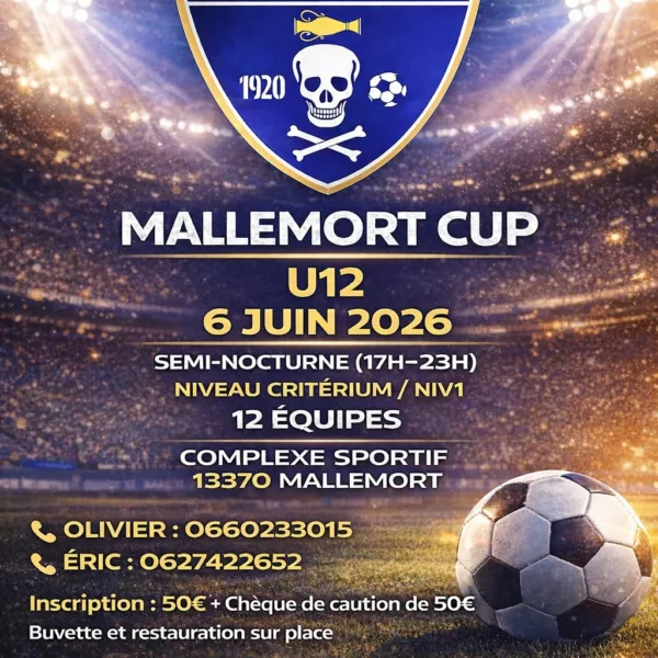 Mallemort Cup 2026 U12 de l&rsquo;Olympique Mallemortais – Mallemort