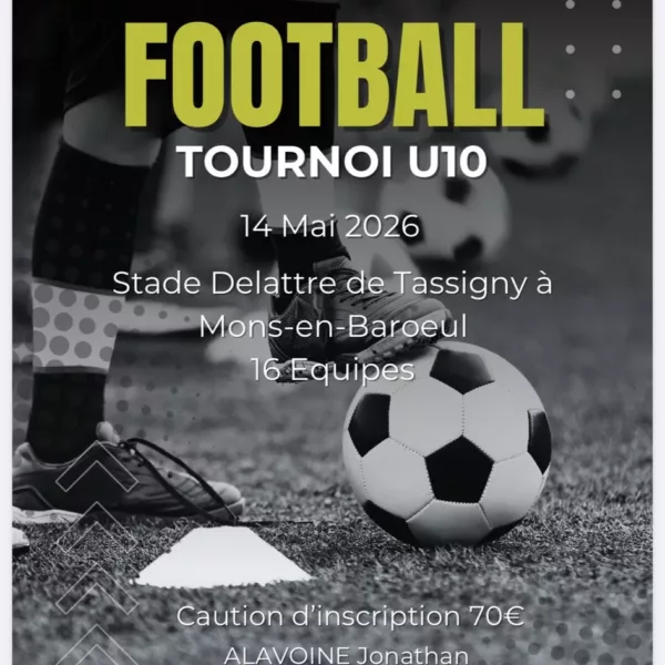 Tournoi 2026 U10 du Mons AC – Mons-en-Barœul