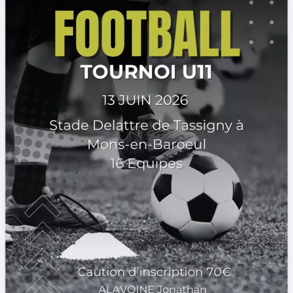 Tournoi 2026 U11 du Mons AC – Mons-en-Barœul