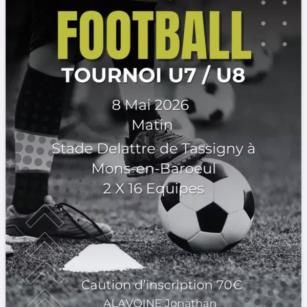 Tournoi 2026 U8 & U9 du Mons AC – Mons-en-Barœul