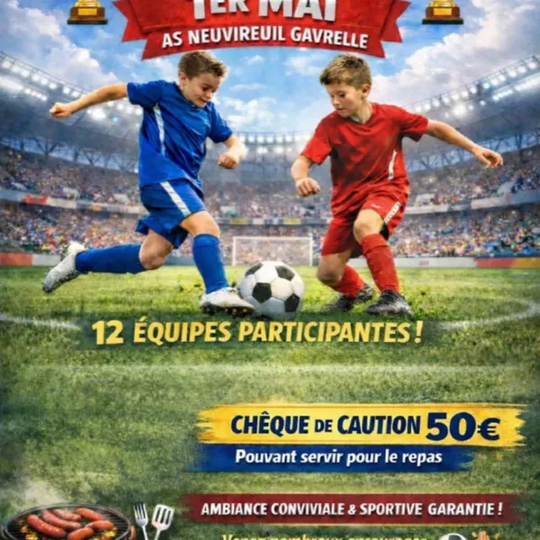Tournoi 2026 U13 de AS Neuvireuil Gavrelle – Neuvireuil