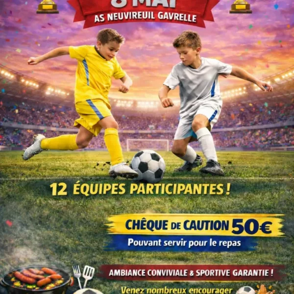 Tournoi 2026 U15 de AS Neuvireuil Gavrelle – Neuvireuil